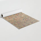 William Morris Antique Persian Floral Yoga Mat Gallery Image 2