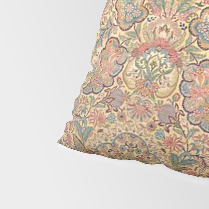 William Morris Antique Persian Floral Pillow Sham Gallery Image 4