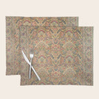 William Morris Antique Persian Floral Placemat Gallery Image 1