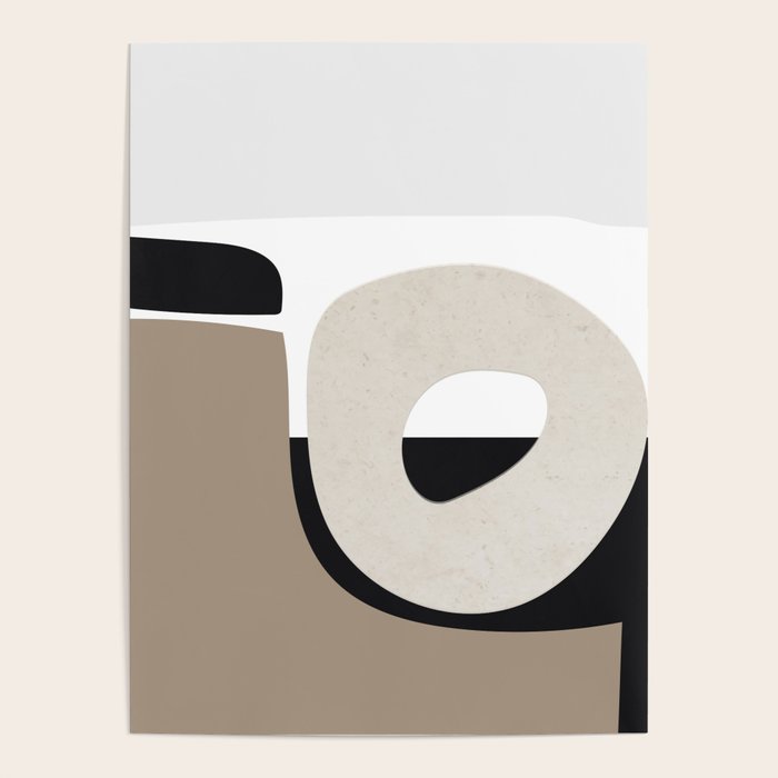 Shape Study #40 - Stone Poster Gallery Image 1