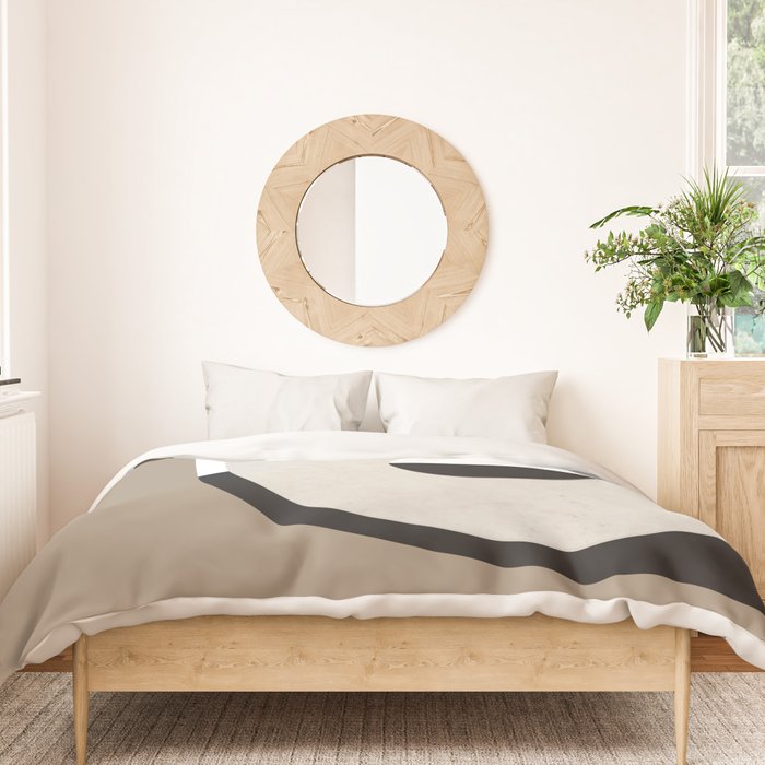 Shape Study #40 - Stone Duvet Cover Gallery Image 3