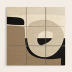 Shape Study #40 - Stone Wood Wall Art Gallery Image 1