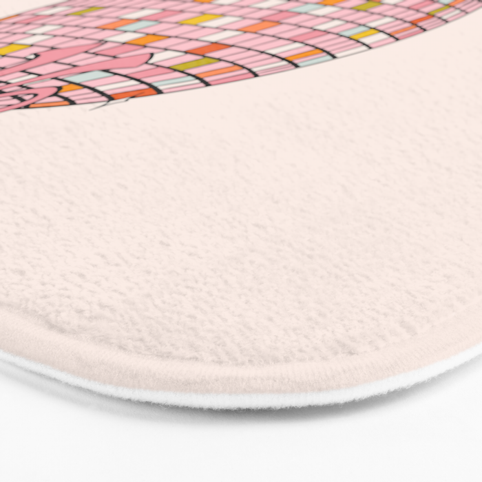 Bow Disco Ball Bath Mat Gallery Image 3