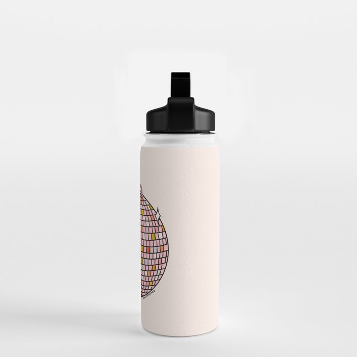 Bow Disco Ball Water Bottle Gallery Image 2