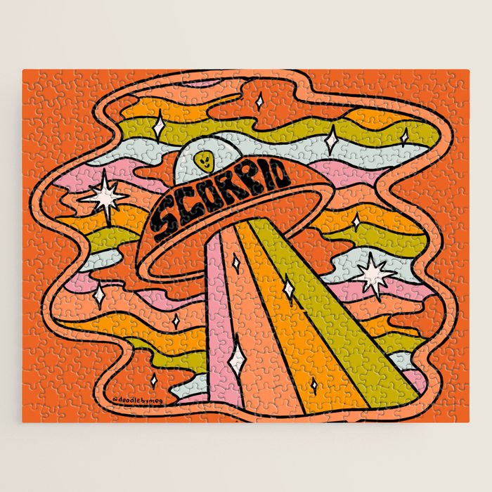 Scorpio UFO Jigsaw Puzzle Gallery Image 1