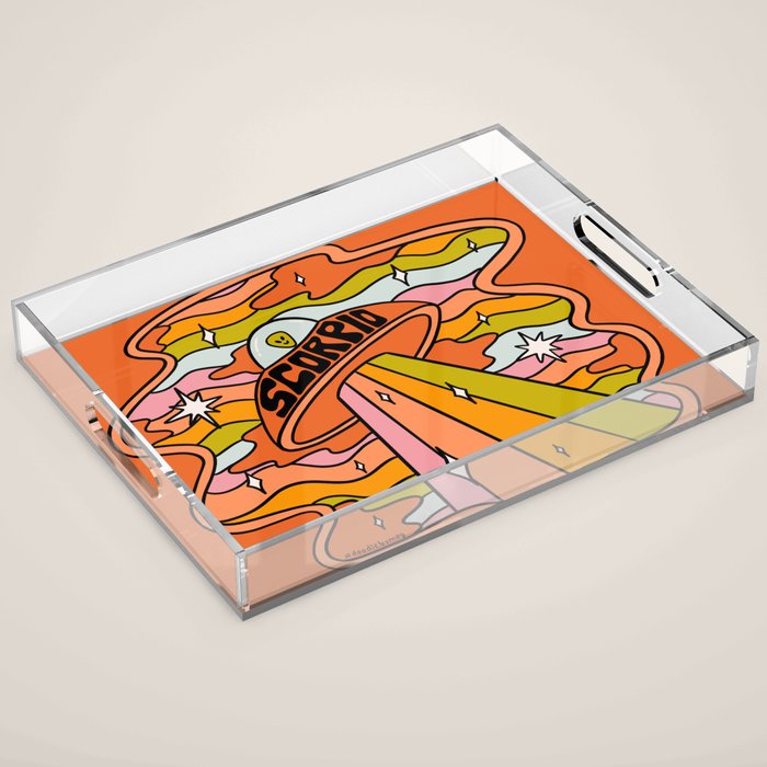 Scorpio UFO Acrylic Tray Gallery Image 1