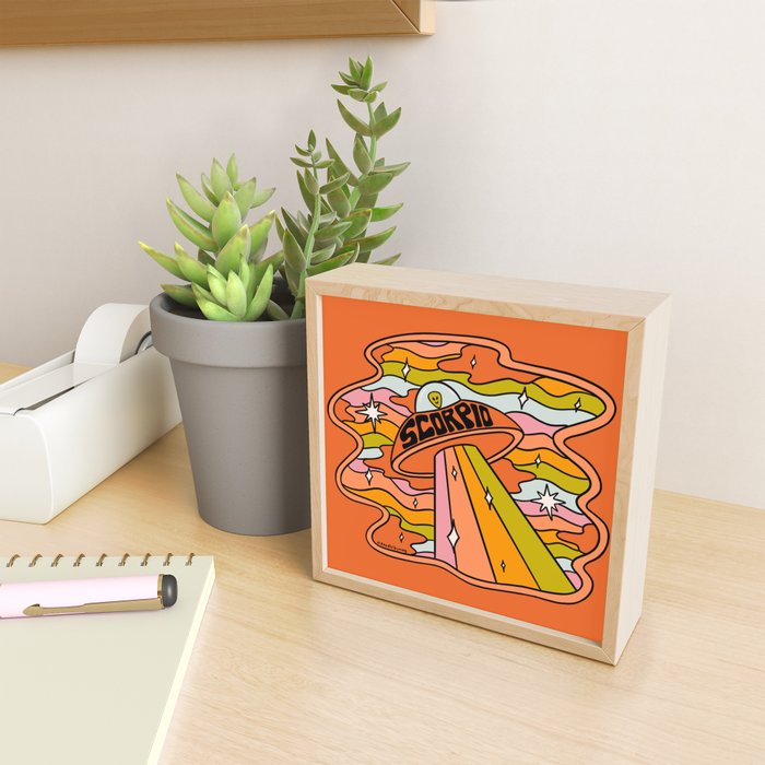 Scorpio UFO Mini Art Print Gallery Image 2