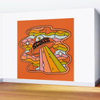Scorpio UFO Wall Mural Gallery Image 2