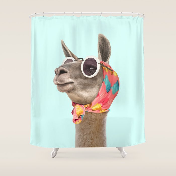 FASHION LAMA Shower Curtain Gallery Image 1