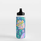 Beautiful Exotic Paisley Summer Floral Water Bottle Gallery Image 3