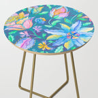 Beautiful Exotic Paisley Summer Floral Side Table Gallery Image 2