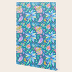 Beautiful Exotic Paisley Summer Floral Wallpaper Gallery Image 2