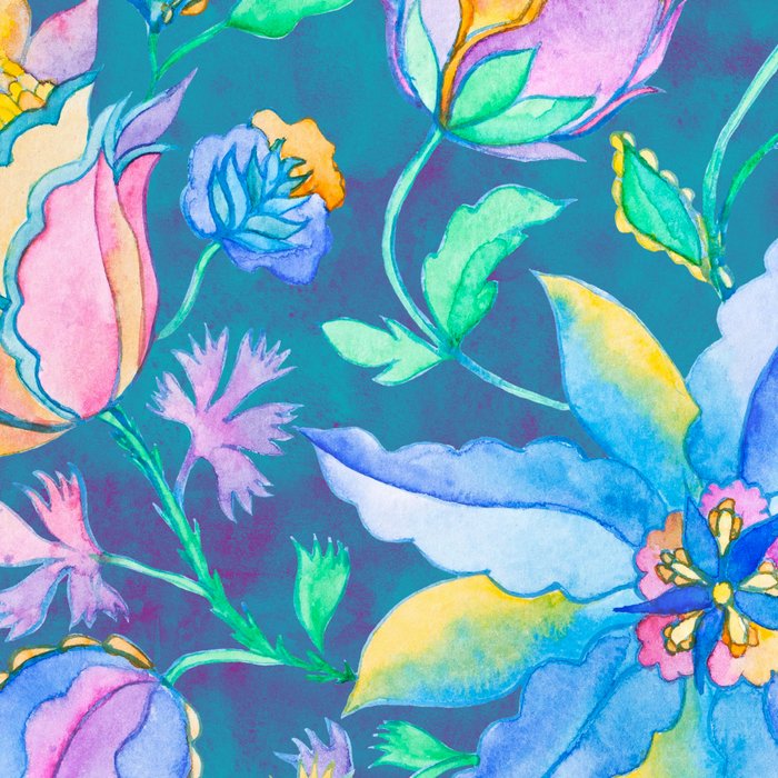 Beautiful Exotic Paisley Summer Floral Coffee Mug Gallery Image 2