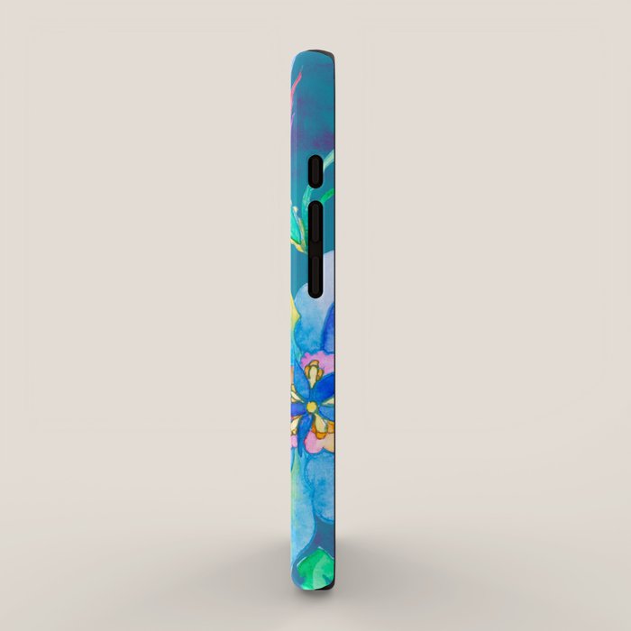Beautiful Exotic Paisley Summer Floral iPhone Case Gallery Image 2