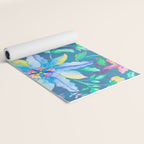 Beautiful Exotic Paisley Summer Floral Yoga Mat Gallery Image 2