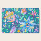Beautiful Exotic Paisley Summer Floral Cutting Board Gallery Image 1