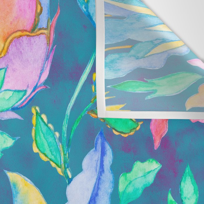 Beautiful Exotic Paisley Summer Floral Wall Tapestry Gallery Image 3