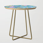 Beautiful Exotic Paisley Summer Floral Side Table Gallery Image 1