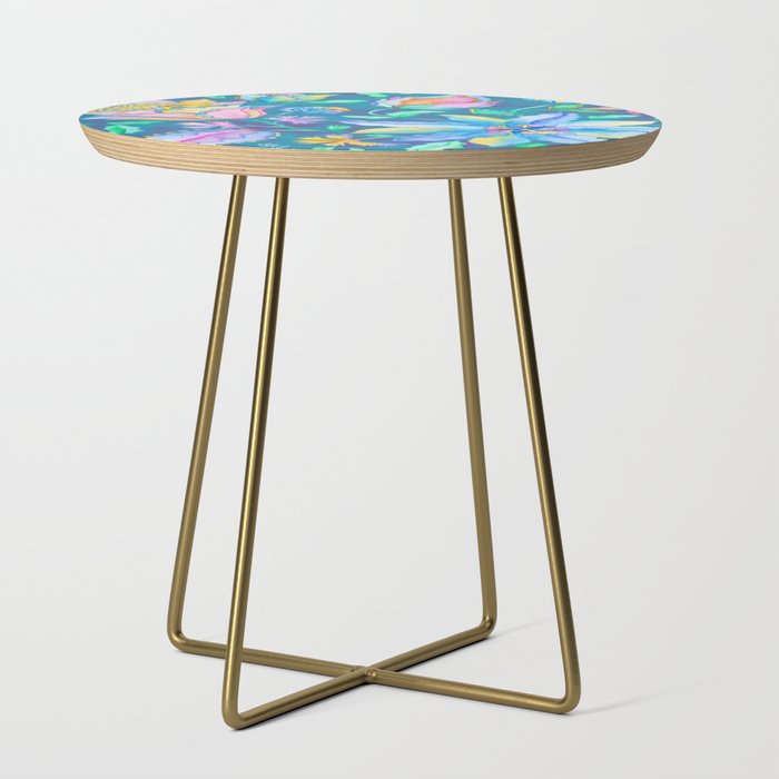 Beautiful Exotic Paisley Summer Floral Side Table Gallery Image 1