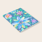 Beautiful Exotic Paisley Summer Floral Notebook Gallery Image 2