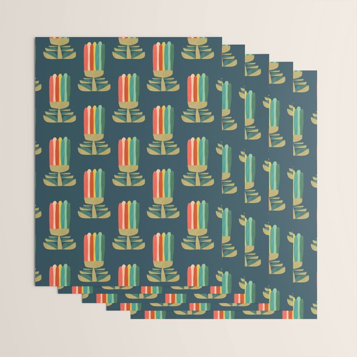 Little rainbow flower Wrapping Paper Gallery Image 3