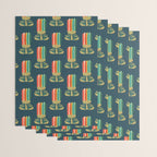 Little rainbow flower Wrapping Paper Gallery Image 3