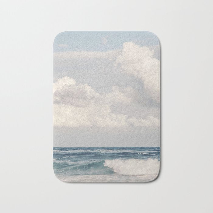 Ocean Clouds - Nature, Landscape Photography Bath Mat Gallery Image 1
