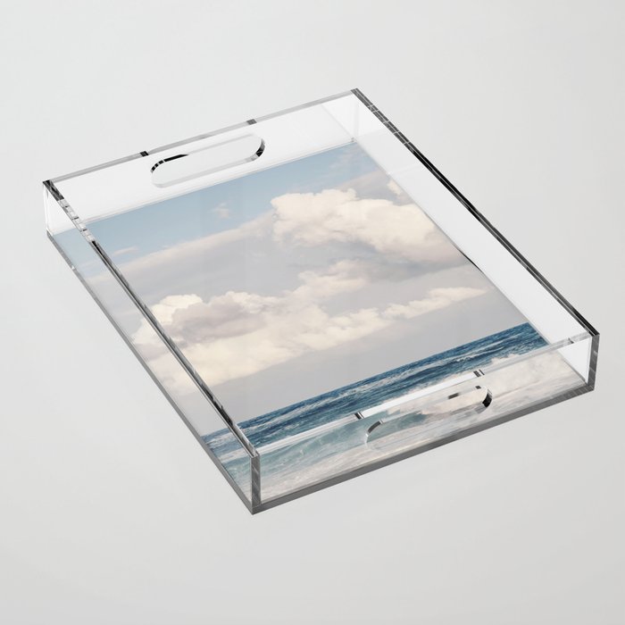 Ocean Clouds - Nature, Landscape Photography Acrylic Tray Gallery Image 1
