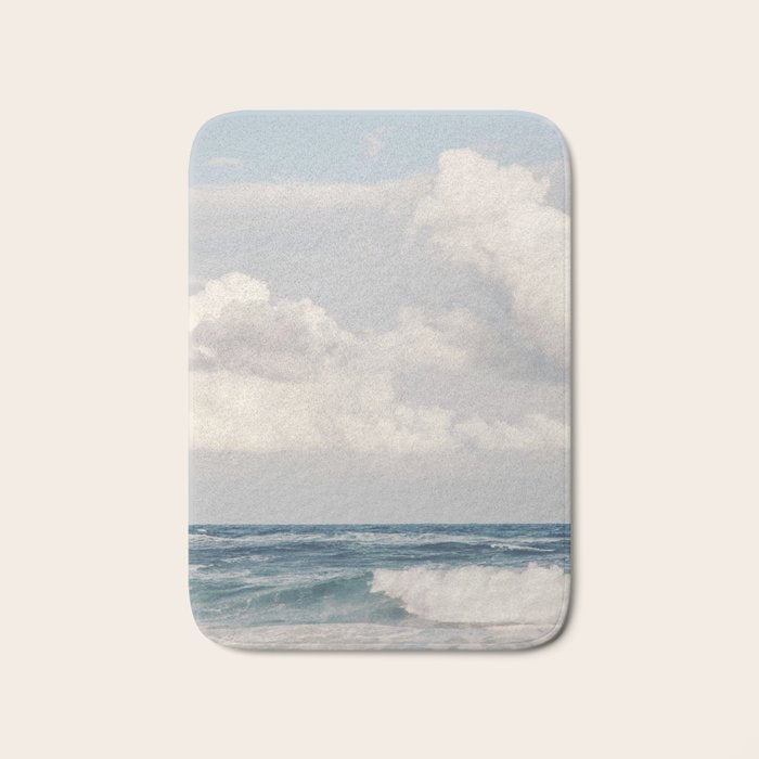 Ocean Clouds - Nature, Landscape Photography Bath Mat Gallery Image 1
