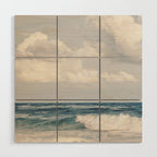 Ocean Clouds - Nature, Landscape Photography Wood Wall Art Gallery Image 1
