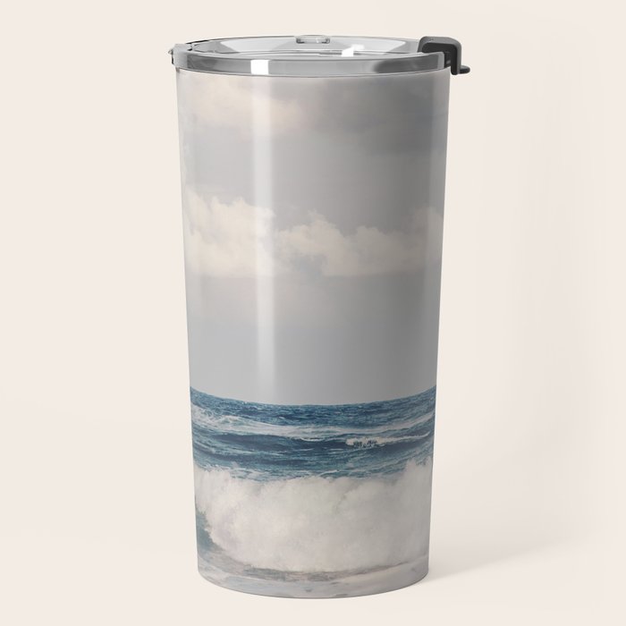 Ocean Clouds - Nature, Landscape Photography Travel Mug Gallery Image 2