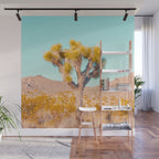 Vivid Desert - Joshua Tree Cactus Wall Mural Gallery Image 1