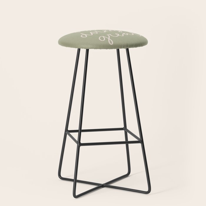 You Are Doing Great Sage Green Stool Gallery Image 1