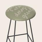 You Are Doing Great Sage Green Stool Gallery Image 2