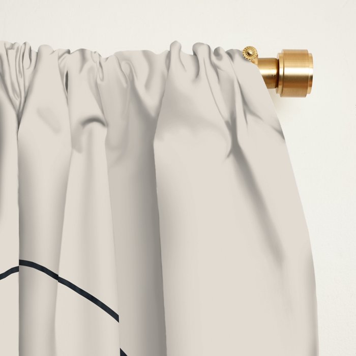 Abstract Minimal Shapes 27 Window Curtain Gallery Image 2