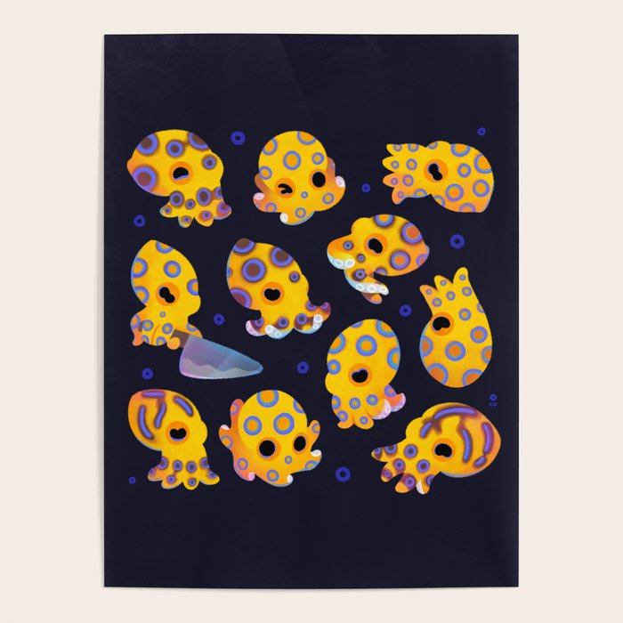 Blue-ringed octopus Poster Gallery Image 4