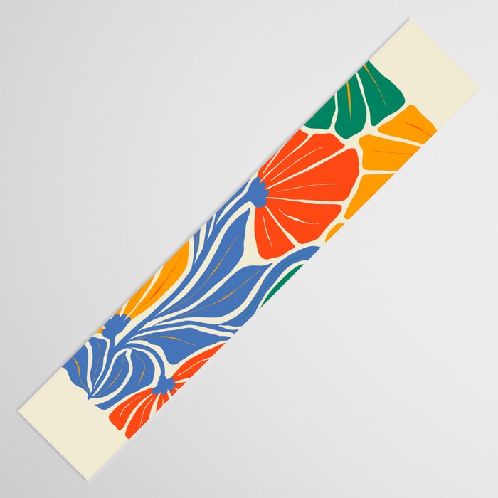 Starlight Summer: Matisse Foliage | Flower Market 002 Table Runner Gallery Image 3