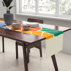 Starlight Summer: Matisse Foliage | Flower Market 002 Table Runner Gallery Image 2