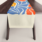 Starlight Summer: Matisse Foliage | Flower Market 002 Table Runner Gallery Image 1