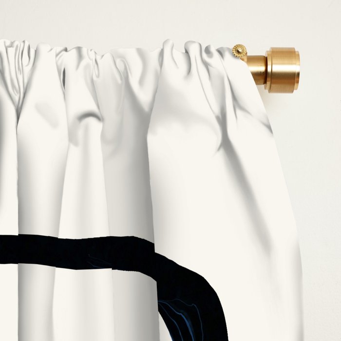 Minimal Abstract Art Vase 21 Window Curtain Gallery Image 2