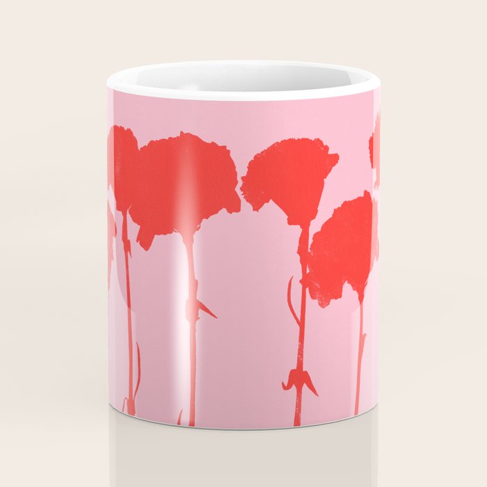 carnations 3 Coffee Mug Gallery Image 4