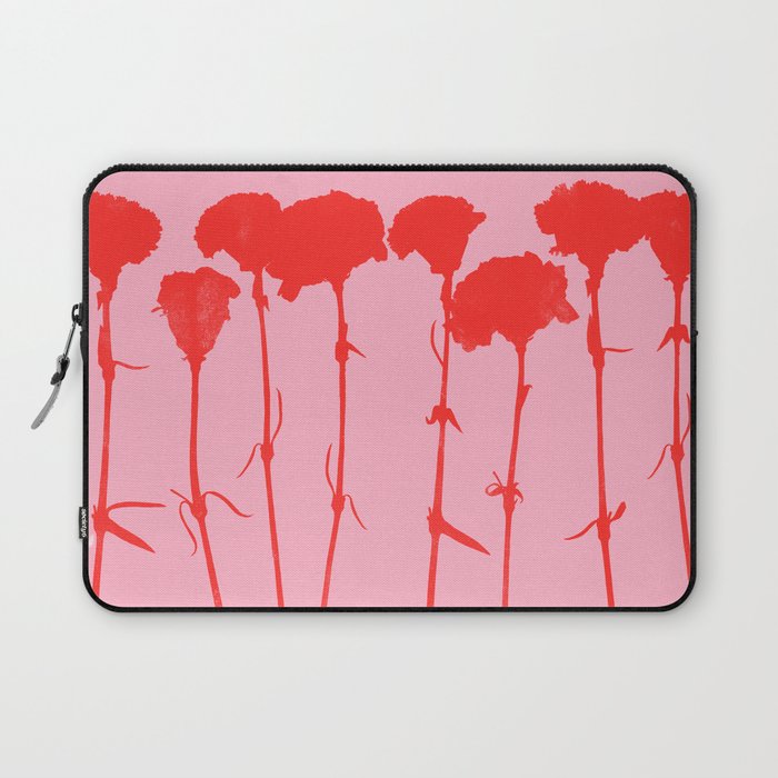 carnations 3 Laptop Sleeve Gallery Image 1