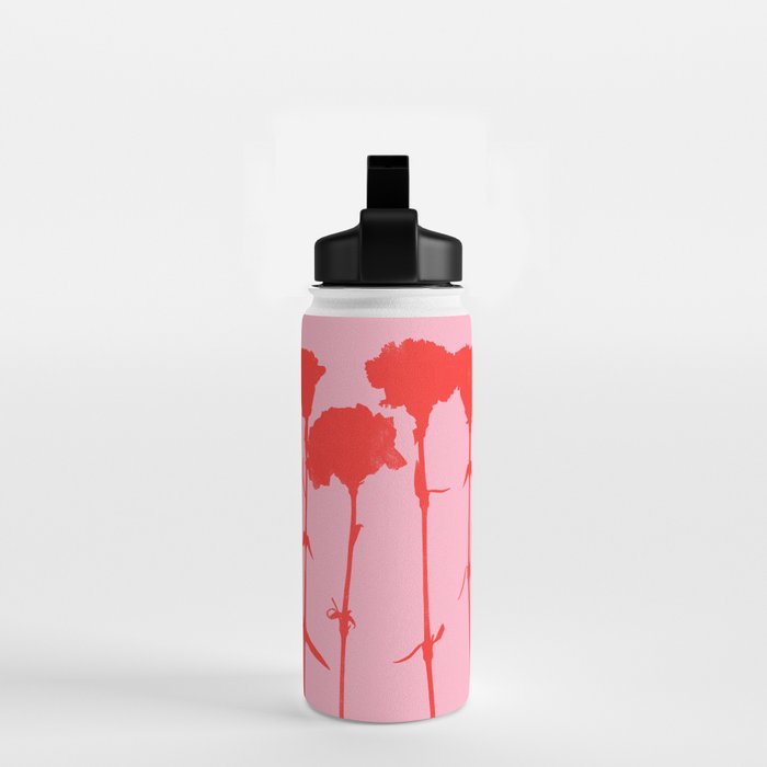 carnations 3 Water Bottle Gallery Image 2