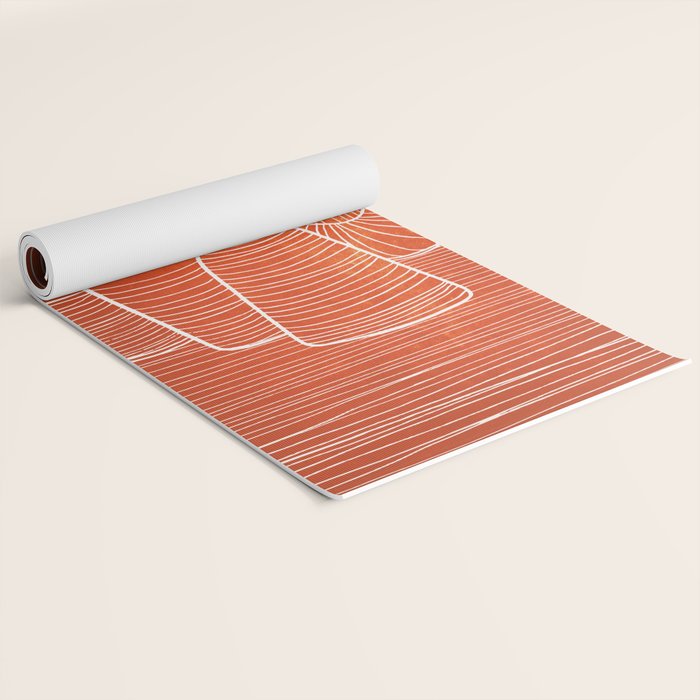 VASES 01: Terracotta Edition Yoga Mat Gallery Image 2