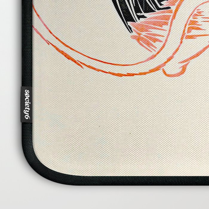 Cocorico cover 1900 Two Pink Flamingos Laptop Sleeve Gallery Image 3