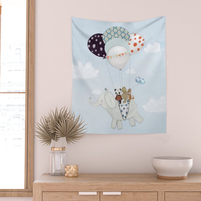 little skies Wall Tapestry Gallery Image 2