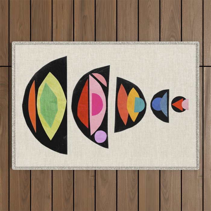 Totem Mosaic Outdoor Rug Gallery Image 1