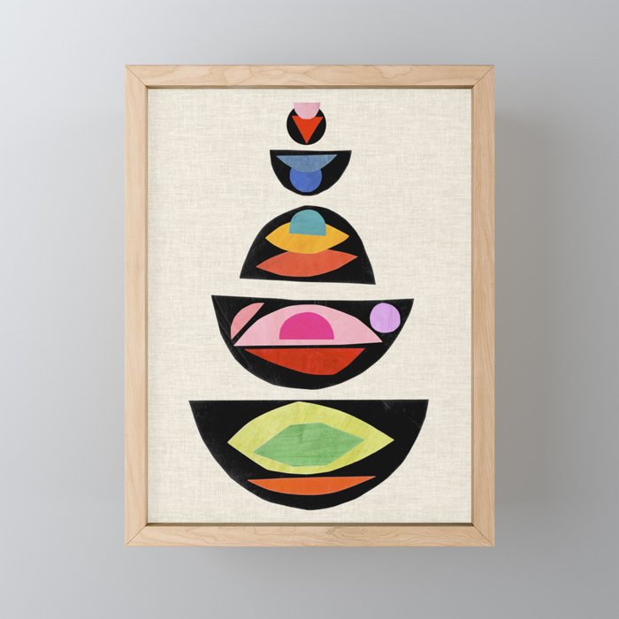 Totem Mosaic Mini Art Print Gallery Image 1