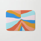 Camryn, rainbow leaf Bath Mat Gallery Image 1