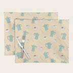 Moka Pots and Espresso Cups Placemat Gallery Image 1
